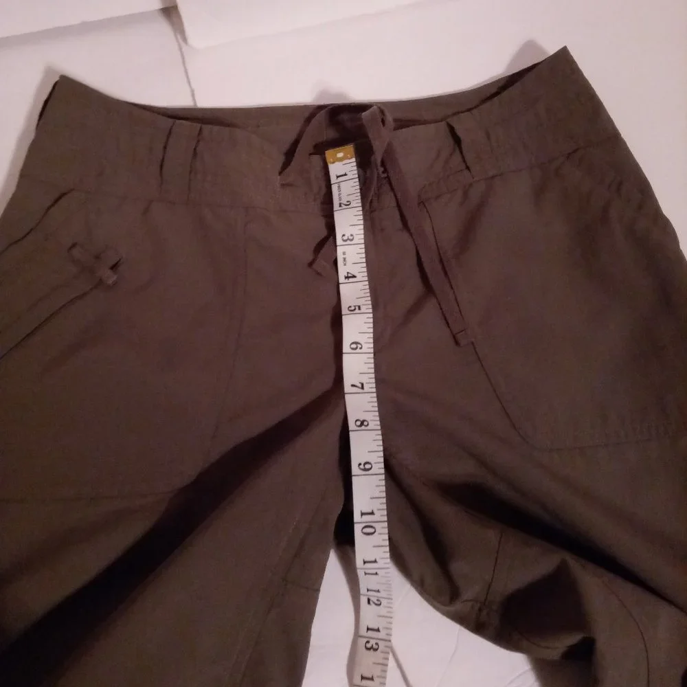 The North Face brown 2-way pants sz 6 - Picture 8 of 12